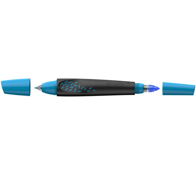 Rollerpen Schneider Breeze medium zwart/blauw