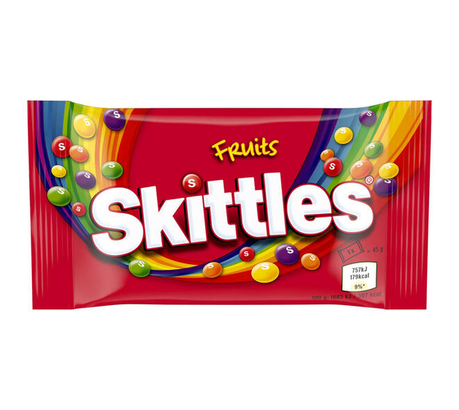 Snoep Skittles fruit doos 36 stuks