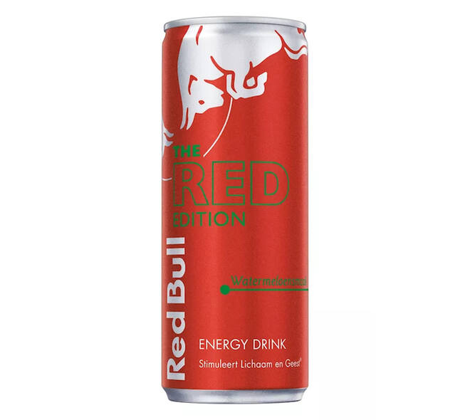 Energiedrank Red Bull watermelon blik 250 ml