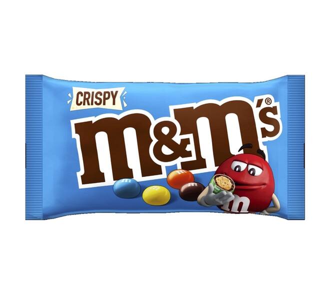 Snoep M&M Crispy doos 24 stuks