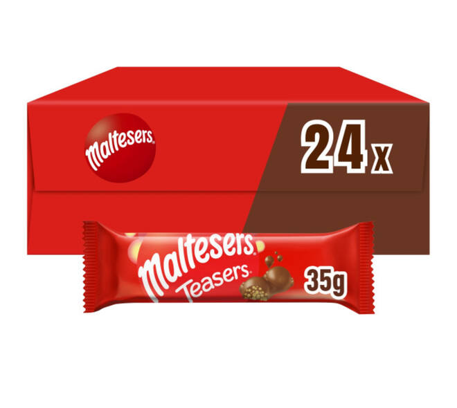 Chocolade Maltesers teaser reep doos 24 stuks