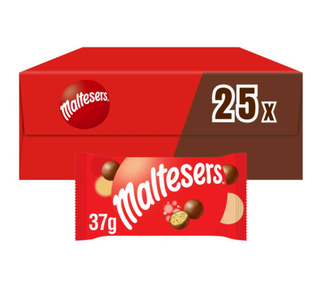 Chocolade Maltesers doos 25 stuks