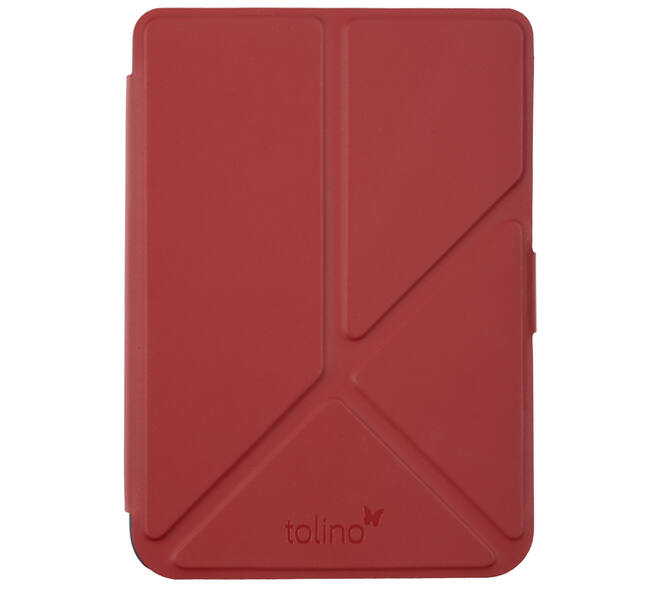 E-reader beschermhoes Tolino Shine Origami rood