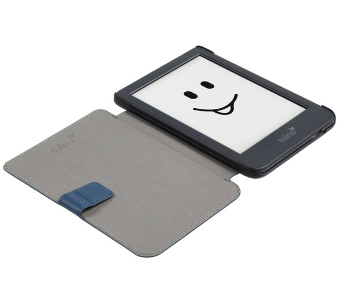E-reader beschermhoes Tolino Shine slimfit ess. blauw