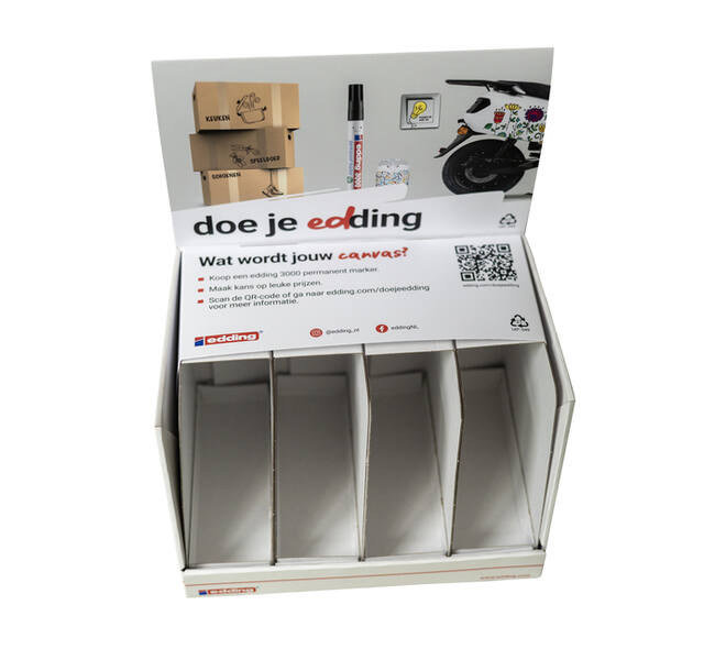 Permanent marker edding 3000 Doe je Canvas display
