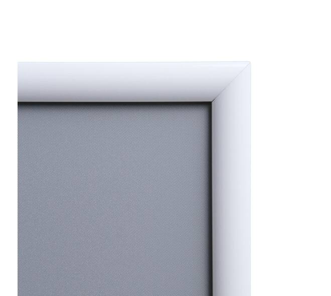 Kliklijst Office rechte hoeken A2 25mm wit