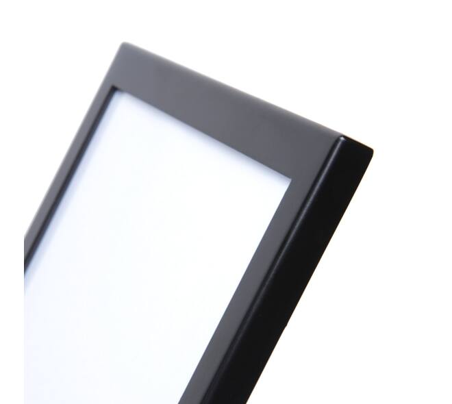 Menustandaard Office magnetisch acryl vak A4 zwart