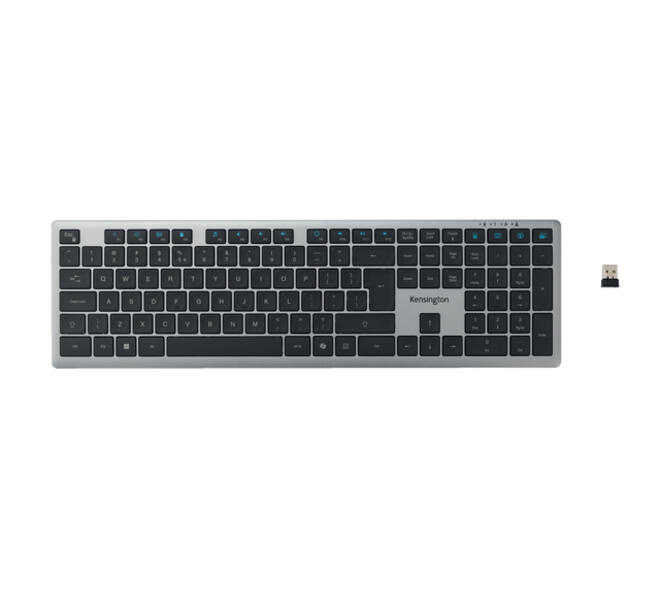 Toetsenbord Kensington EQ KB535 oplaadbaar QWERTY grijs