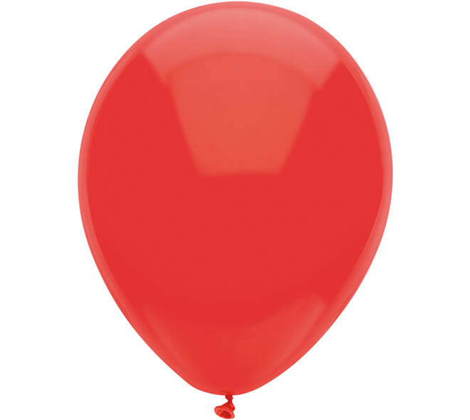 Ballonnen uni rood Ø30cm