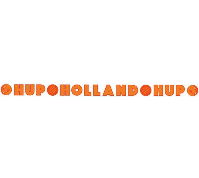 Letterslinger 'Hup Holland Hup'