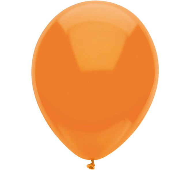 Ballonnen uni oranje Ø30cm