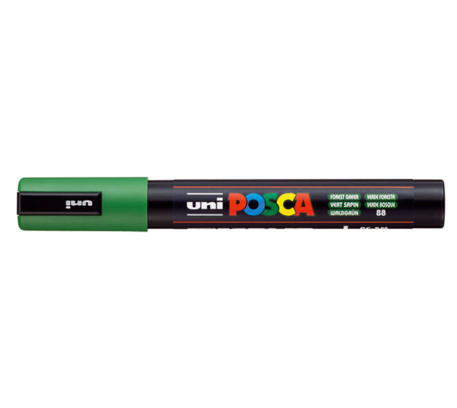 Paintmarker Uni POSCA PC5M medium dennengroen