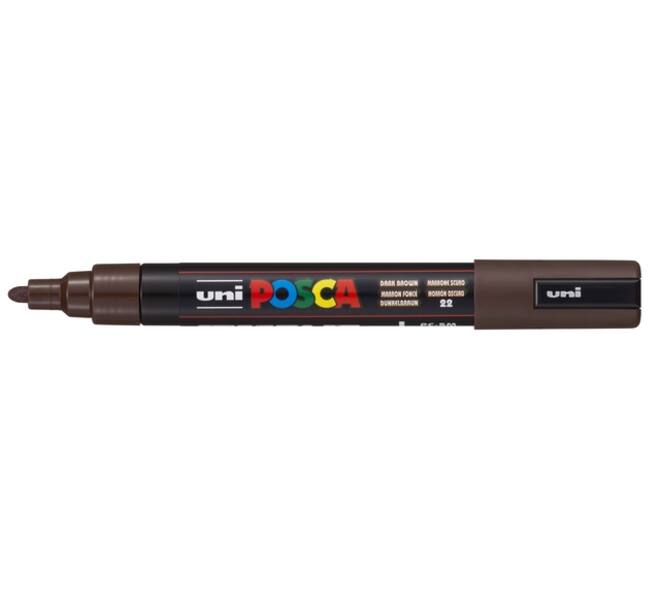Paintmarker Uni POSCA PC5M medium portret kleuren set à 8 stuks