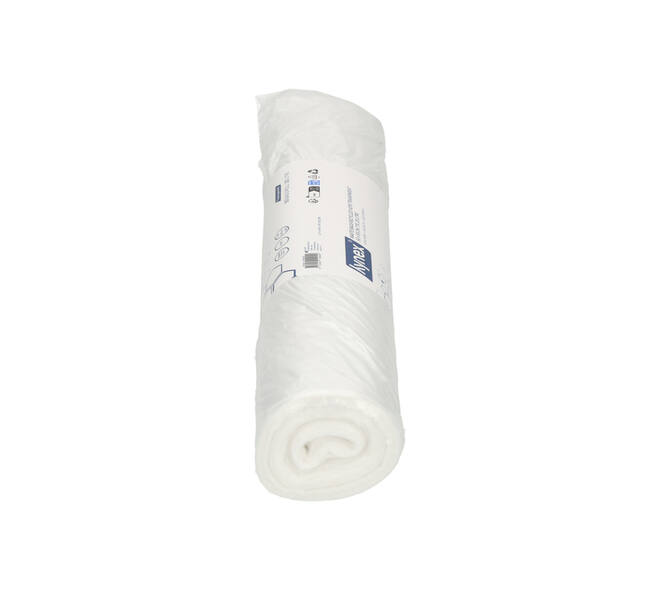 Afvalzak Hynex 50x55cm HDPE recycled T15 25L transparant rol à 50 stuks