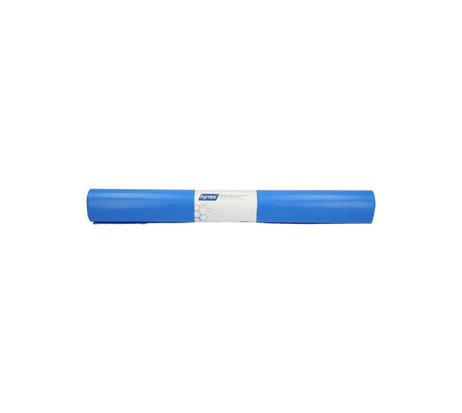 Afvalzak Hynex 90x110cm LDPE recycled T80 140L blauw rol à 10 stuks