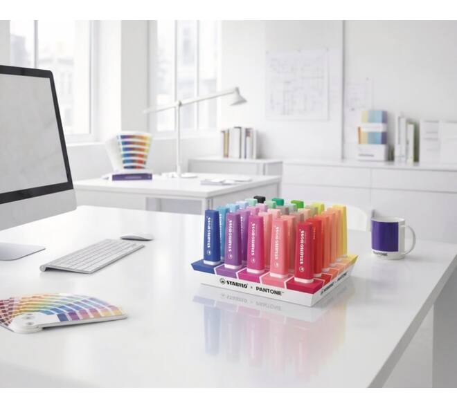 Markeerstift STABILO BOSS  -  Pantone assorti 30 stuks