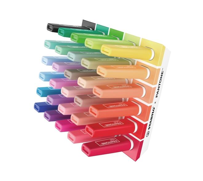 Markeerstift STABILO BOSS  -  Pantone assorti 30 stuks