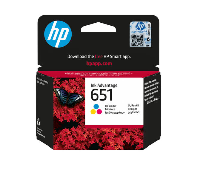 Inktcartridge HP C2P11A 651 kleur