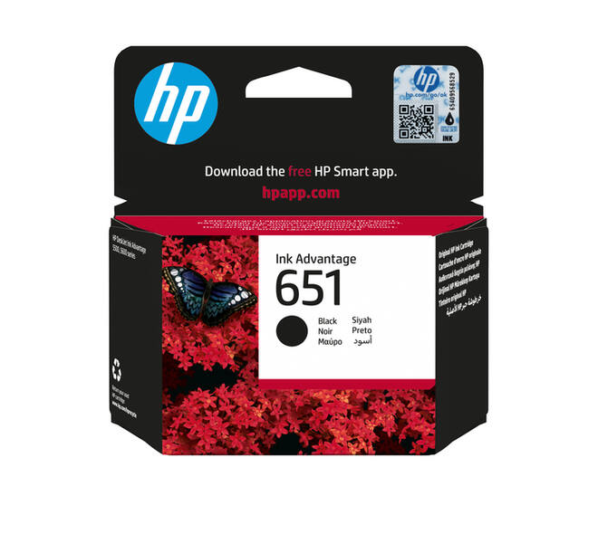 Inktcartridge HP C2P10A 651 zwart
