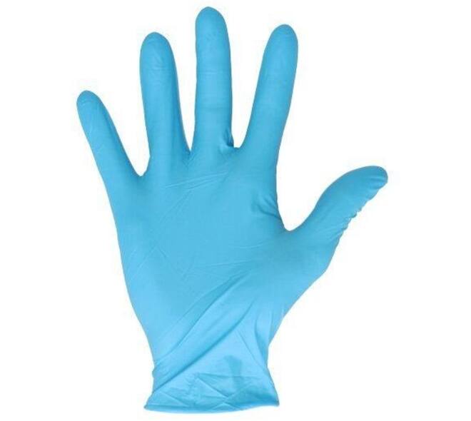 Handschoen CMT S soft nitril blauw 100 stuks
