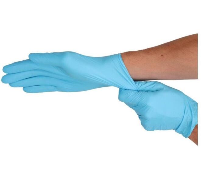 Handschoen CMT S soft nitril blauw 100 stuks