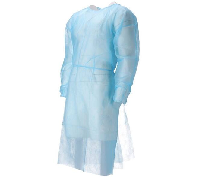 Isolatieschort CMT PP non woven 120x140cm blauw