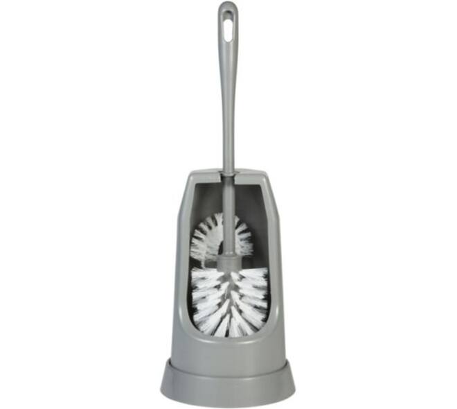 Toiletborstelhouder Vikan Classic medium 400mm grijs