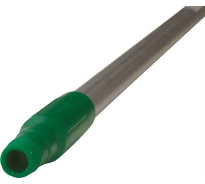 Steel Vikan Hygiene ergonomisch 150cm 31mm aluminium groen