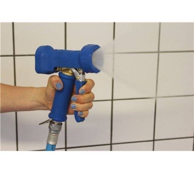 Waterpistool Vikan Heavy Duty Max. 24 Bar 95°C Blauw