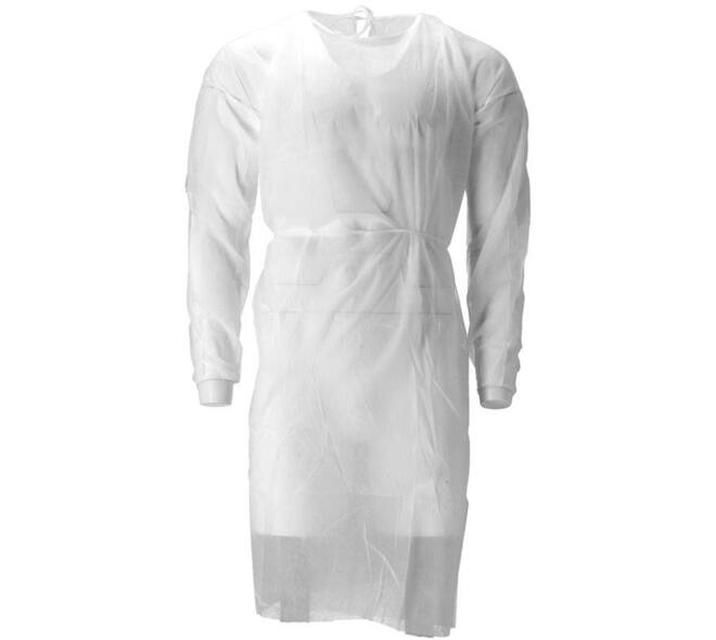 Isolatieschort CMT PP non woven 120x140cm wit