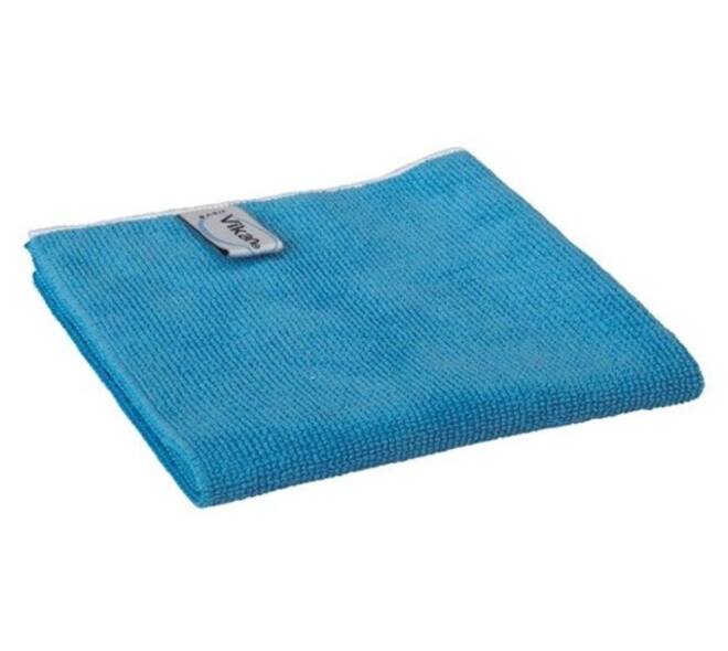 Microvezeldoek Vikan 40x40cm basic blauw 5 stuks