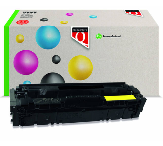 Tonercartridge  alternatief tbv Quantore HP W2412A geel