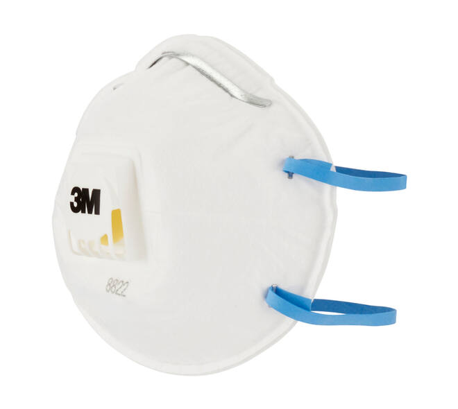 Stofmasker 3M voor schuren 8822 FFP2 met ventiel 3 stuks