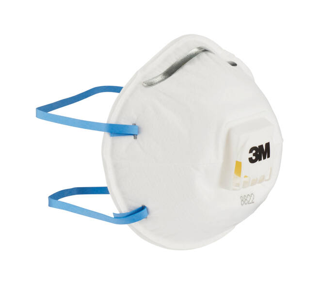 Stofmasker 3M voor schuren 8822 FFP2 met ventiel 3 stuks