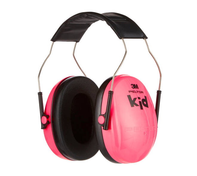 Oorkap 3M Peltor voor kinderen  H510AK 87-98 dB roze