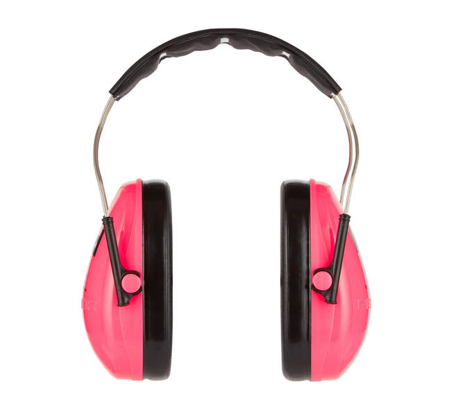 Oorkap 3M Peltor voor kinderen  H510AK 87-98 dB roze