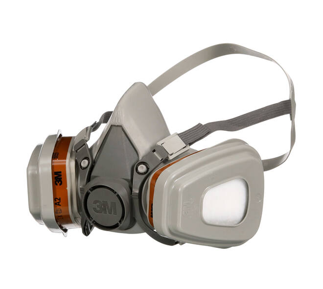 Mondmasker 3M met vervangbare filters 6002KIT-1, A2P2 organische dampen