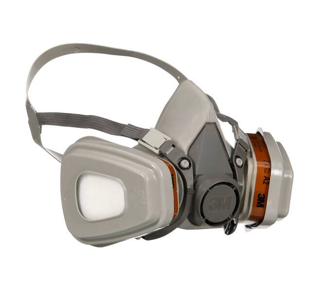 Mondmasker 3M met vervangbare filters 6002KIT-1, A2P2 organische dampen