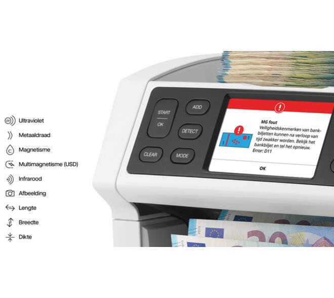 Biljettelmachine Safescan 2865-SC