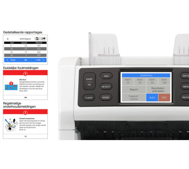 Biljettelmachine Safescan 2865-SC