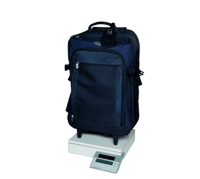 Pakketweger MAUL Parcel S weegplateau 30x30cm solar 50 kg
