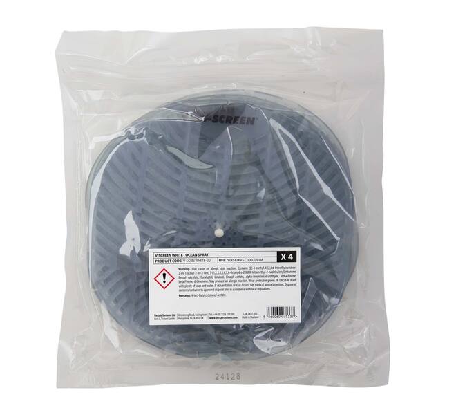 Urinoirmat V-screen Ocean Spray 12 stuks