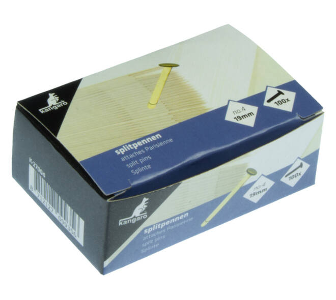 Splitpen Kangaro 19mm verkoperd 100 stuks