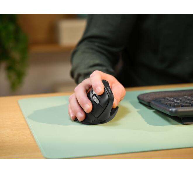 Ergonomische muis Trust hyperscroll Vyran draadloos
