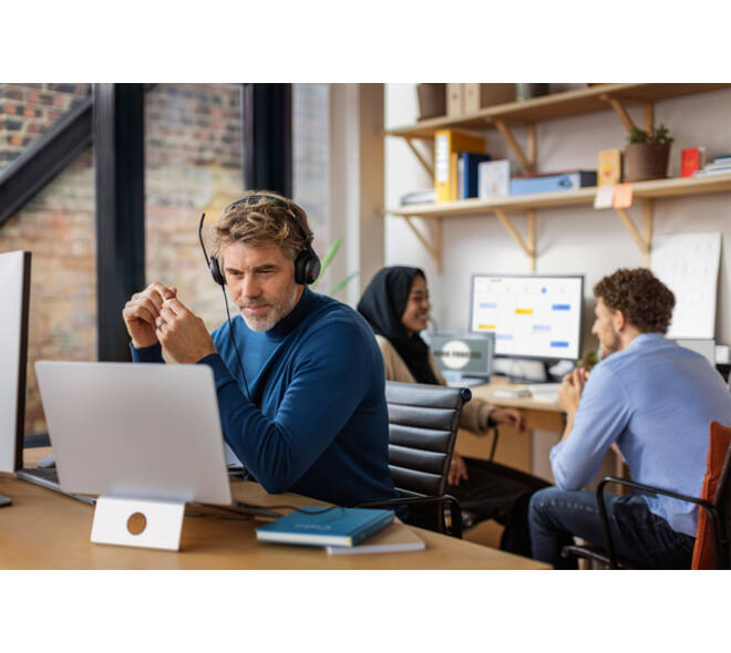 Headset Jabra Evolve2 50 USB C/A MS Stereo bedraad