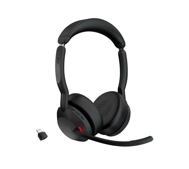 Headset Jabra Evolve2 55 Link 380/390c MS Stereo draadloos