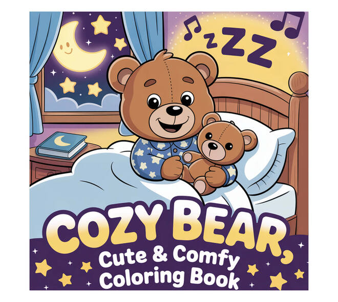 Kleurboek Cozy Bear 2