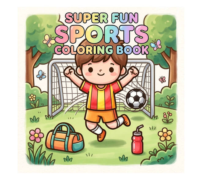 Kleurboek Ultimate Sports