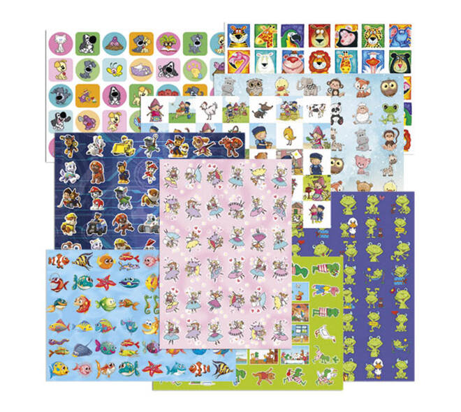 Belongingsstickermix De Stulp thema fantasie assorti