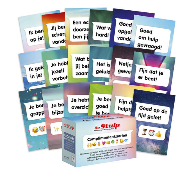Complimentenkaarten De Stulp assorti